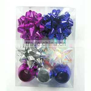 2015 New Year and Easter Popular Decoration Star Ribbon Bows and Ribbon Eggs thumbnail-1