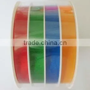 Plastic Ribbon Tulle Spools for Everyday/gift/Christmas Decoration or Packing thumbnail-1