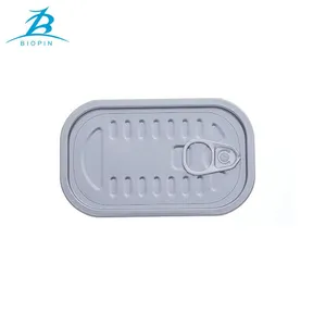 Tinplate 311# Eoe Easy Open End Lid EOE for Tuna Fish Canned Fish Manufacturer thumbnail-1