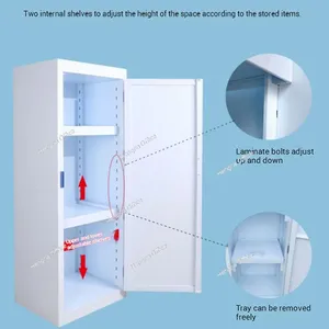 Heavy-Duty Polypropylene Acid Cabinet With PP Handle & Door Hinge for Laboratories | Anti-Rust, Anti-Corrosion Chemical Storage thumbnail-3