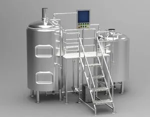 Shockproof Electric Commercial Microbrewery Equipment Semi Auto Control Panel thumbnail-1