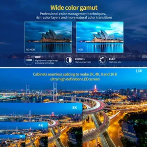 4K SMD HD Indoor LED Display Wall Panel Ultra-Thin P1.5HDR10+ DCI-P3 97% AI-Driven CMS Video Screen thumbnail-5