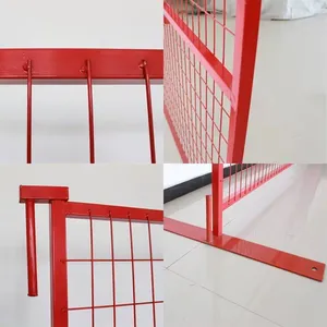 Temporary Galvanized Movable Fence Panels / Link Sections of Fence for the United States thumbnail-3