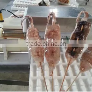 Newest Technology Electricity Meat String Making Machine /meat Wear String Machine / Meat Skewer String Machine thumbnail-4