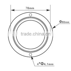 60 Degree 10W 20W 30W High Power Bay Light Led Glass Lens thumbnail-3