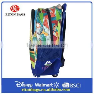 Newly Design Wheeled Market Trolley Bag Kids Trolley Bags for Boys thumbnail-2