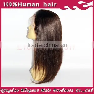 2015 New Products100% Human Hair Brazilian Hair Glueless Full Lace Human Hair Wig Baby Hair thumbnail-5