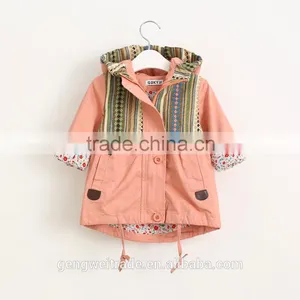 2016 Autumn & Winter Kids Coat Long Frocks Children Boutique Clothes Winter Jacket Girls Overcoat thumbnail-2