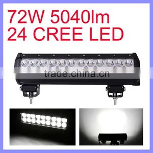 5040lm To 7200lm Pure White 6000K Flood/Spot/Combo Car LED Light Bar thumbnail-1