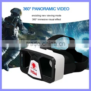 Portable Universal Virtual Reality Headset Mini VR Box Glasses Case For Android IOS Mobile Phone thumbnail-1