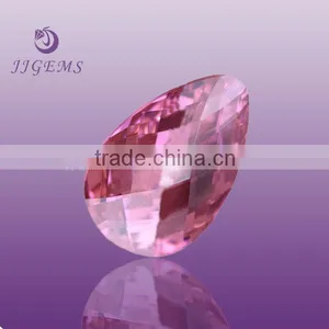 Wholesale Pink Pear Shape Cubic Zirconia Aaa thumbnail-1