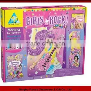 Toy/Puppy Sticky Mosaics/JCW0002/kids DIY Craft Kit/develop Kids Wisdom/fun/EVA/popular Gifts thumbnail-1