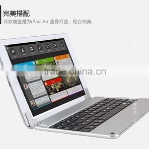 High Quality Ultra Thin Original Aluminum Foldable Wireless Mini Bluetooth Keyboard for Ipad Air/air 2 thumbnail-3