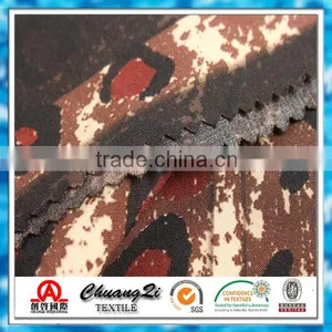 Woven 100% Rayon Voil Ladies Garments Leopard Print Fabric thumbnail-2