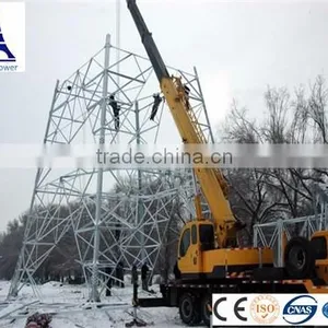 High Voltage 220kv 400kv 500kv 132kv Steel Power Transmission Line Tower thumbnail-4