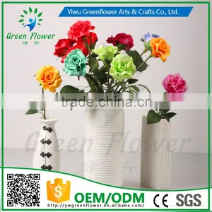 Greenflower 2016 Wholesale Handscrafts Real Touch Latex PU China Artificial Flowers Rose for Wedding Decoration Occation thumbnail-5