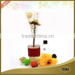 LEATHER WRAPPED Wholesale Reed Diffuser for Home Decoration thumbnail-2