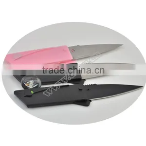 HOT!! 2016 Srainless Steel Credit Card Knife for Camping and Hiking Equipment Quality Choice thumbnail-4