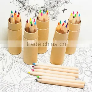 3.5'' Manufacturers Selling 6 Colors Lead Into the Kraft Paper Boxfluorescent Colored Penci thumbnail-2