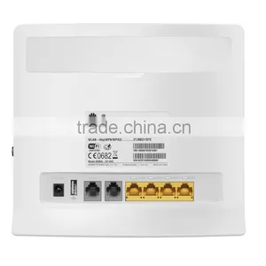 Huawei Unlocked B593s-22 Wi-Fi Wireless Router LTE 150 Mbps Black + White thumbnail-3