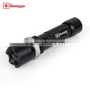 Goread C28 AA 14500 Rechargeable Zoom Aluminum LED Torch Light thumbnail-1