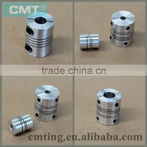 Aluminium Flexible Shaft Coupling Linear Coupling Encoder Coupling thumbnail-1