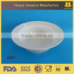 Porcelain Mixing Bowl, White Round Mixing Bowl for Salad thumbnail-1