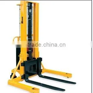 Cheap Wide Leg Manual Hand Stacker Forklift 1.5 Ton thumbnail-2