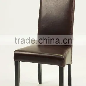 Special Back Design High Leather Chairs Dining Room Furniture/leather Restaurant Chair (KY-3216) thumbnail-1