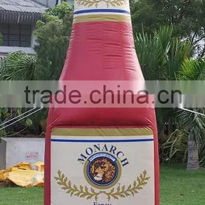 Promotional Giant Red Inflatable Wine / Beer Bottle thumbnail-1