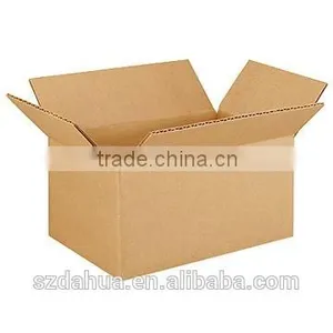 It's Made of Single Wall Corrugated Cardboard Without Printing for Shipping, Sized 8 x 5 x 4-inch thumbnail-1