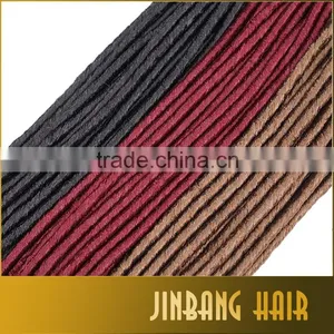 Havana Mambo Twist Crochet Braid Hair Faux Locs Synthetic Dreadlocks Ombre Braids Hair Extensions thumbnail-3