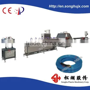 TPU/PVC/PA Twisted Reinforced Pressure Tube Extrusion Line thumbnail-1