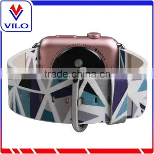 Stylish Genuine Leather Wristband for Apple Watch Band 42mm/38mm thumbnail-6