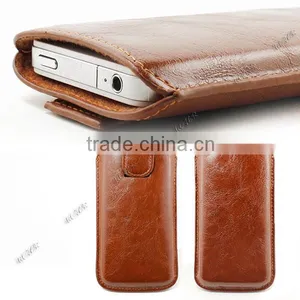 Hot Smartphone Universal Leather Pouch for IPhone thumbnail-1