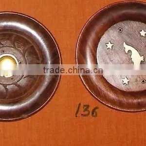 Wooden Incense Cone Burners thumbnail-1