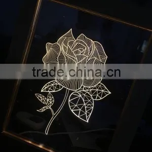 3D Wooden Decoration Image Photo Frame thumbnail-3