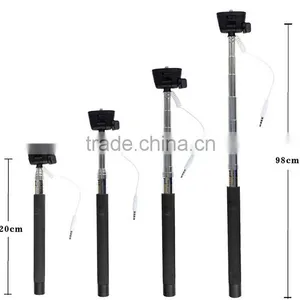 Selfie Stick With Cable, Monopod Selfie Stick, Cable Take Pole Selfie Stick thumbnail-5