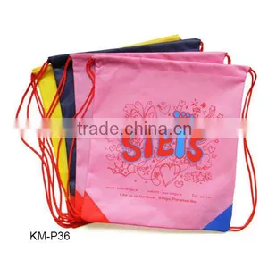 Yiwu Wholesale Promotion Polyester Travel Cinch Pack Bag thumbnail-1