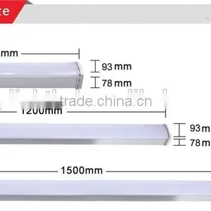 Anti-corrosion Waterproof Dustproof 600mm 1200mm 1500mm Ip65 Led Tri-proof Light thumbnail-2