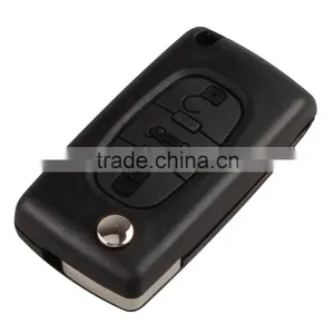 Lowest Price Replacement Citroen Remote Car Key For 3B 406 Flip Car Fob Shell Blank Citroen C2 C3 C4 C5 C6 Remote Key thumbnail-6
