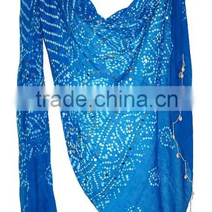 Rajsathani Bandhej Print Chunri / Dupatta / Stole thumbnail-2