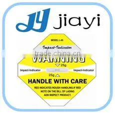 Shock Sensor Impact Indicator Shockwatch Packing Label Damage Control Indicator thumbnail-5