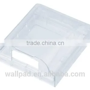 New Arrival Wholesaler Wallpad for Wall Switch Socket Outlet 86 Type Transparent Waterproof Electrical Plastic Box Enclosures thumbnail-1