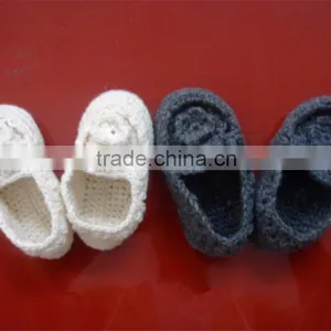 100% Acrylic Cute Crochet Shoes thumbnail-1