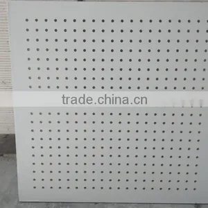 Big &small Round Cross Hole Perforated Gypsum Board Tile thumbnail-5