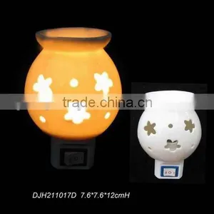 QiHe Plug in Scented Fragrance Oil Tart Warmer Burner Night Light thumbnail-4