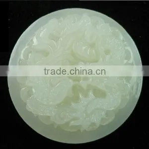 Natural Jade Stone Carving Belt Buckle thumbnail-6