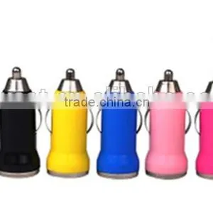 Universal 1 Amp Mini Auto Adapter Auto Plug Adapter With White LED Indicator Light thumbnail-2