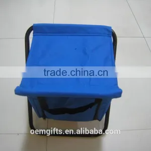 Travel Folding Beach Chair With Cooler Bag thumbnail-3